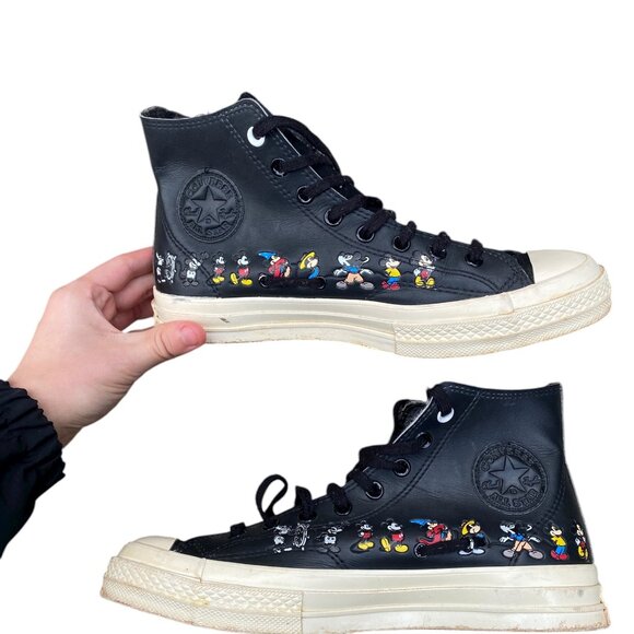 RARE Converse Chuck 70 x KITH x Disney Mickey Mouse Timeline size 9.5 M 11 W - Picture 4 of 11